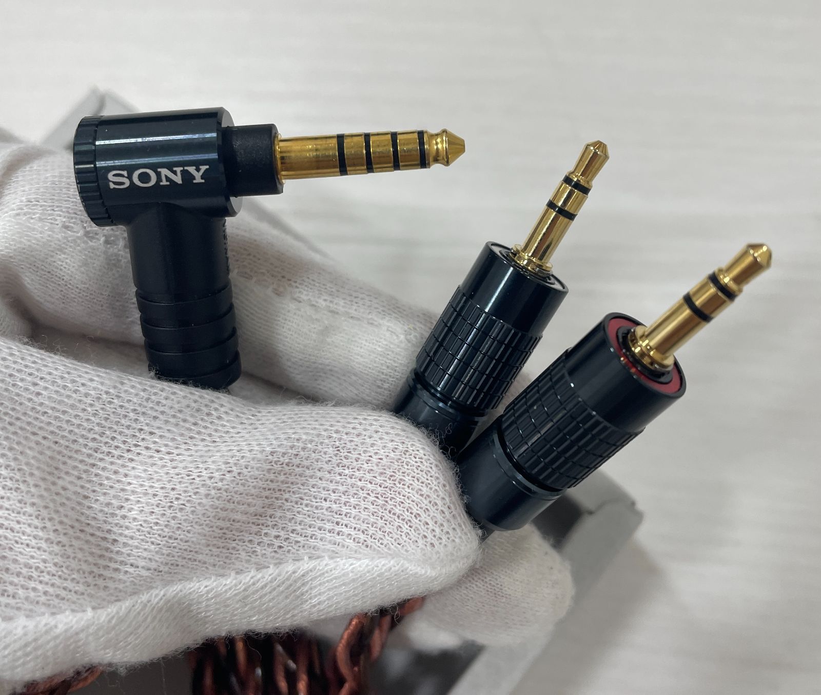 管理番号-P】SONY ヘッドホンケーブル MUC-B20SB2 2m 中古 現状品