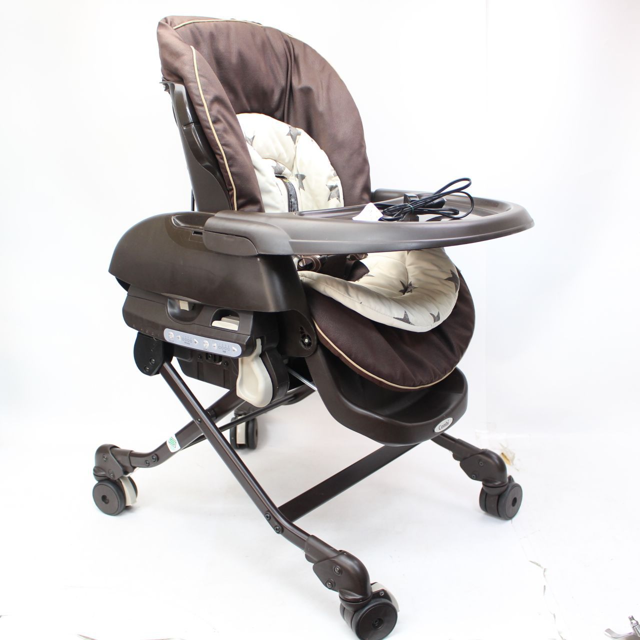ベビー家具・寝具 【極美品】コンビ ネムリラ 4キャス 電動 ハイ