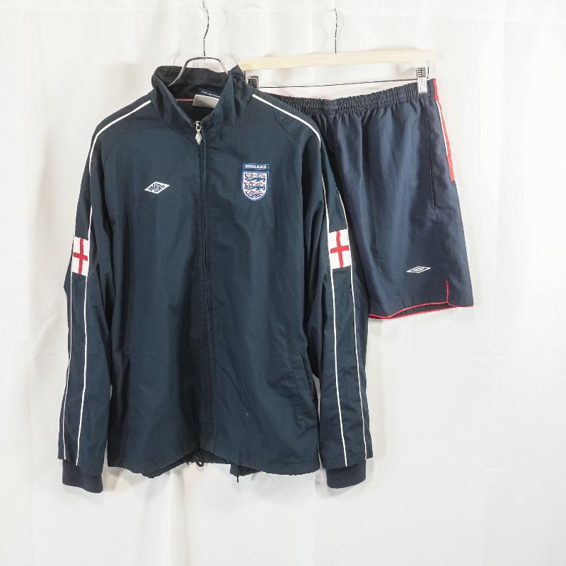 UMBRO アンブロ イングランド代表 セットアップ ナイロンジャケット XL