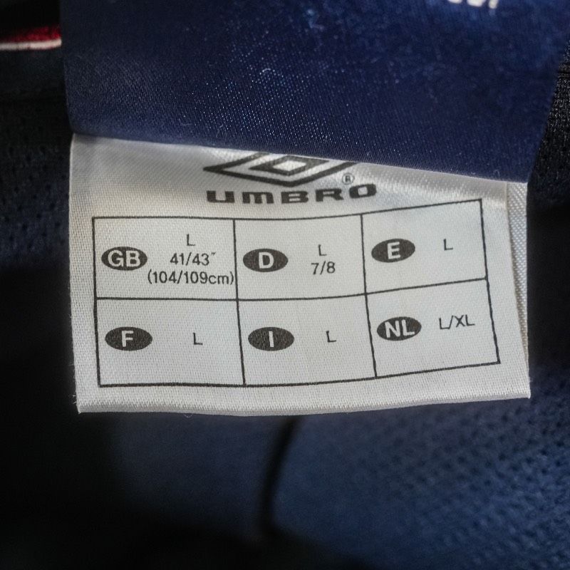UMBRO アンブロ イングランド代表 セットアップ ナイロンジャケット XL