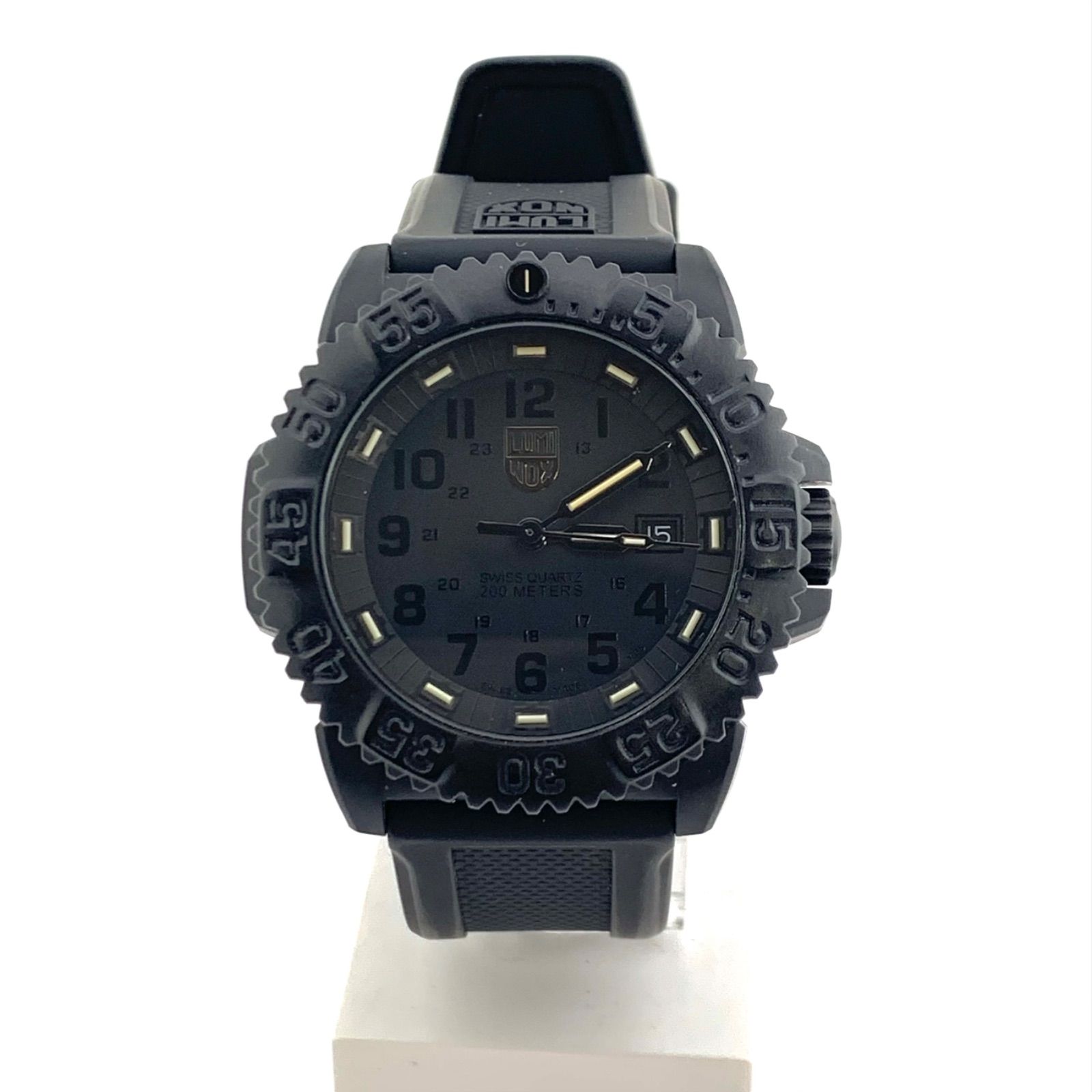 中古】Luminox 3050 ブラック 腕時計 - メルカリ