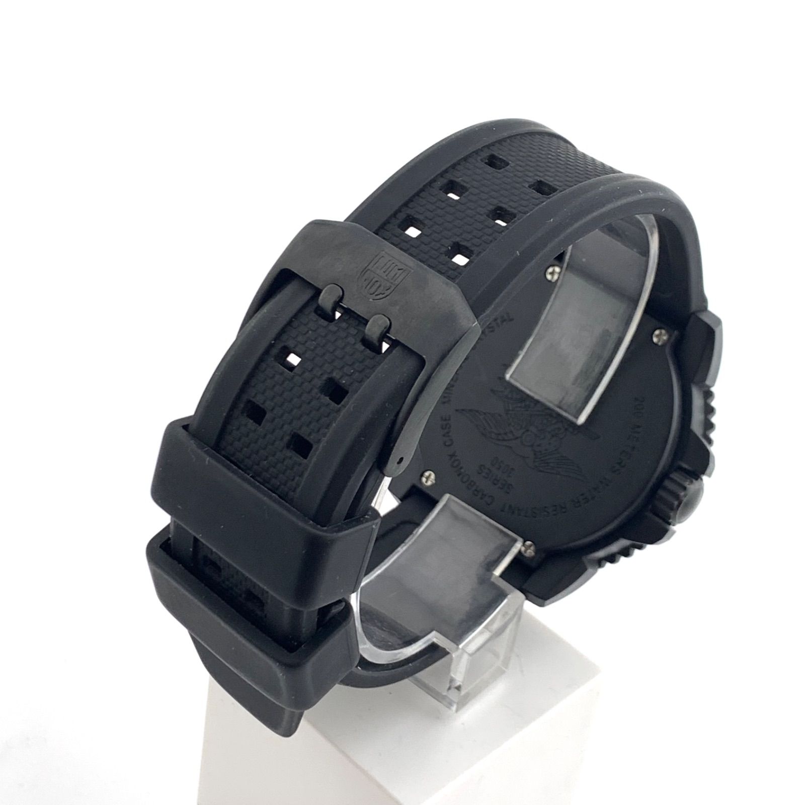中古】Luminox 3050 ブラック 腕時計 - メルカリ