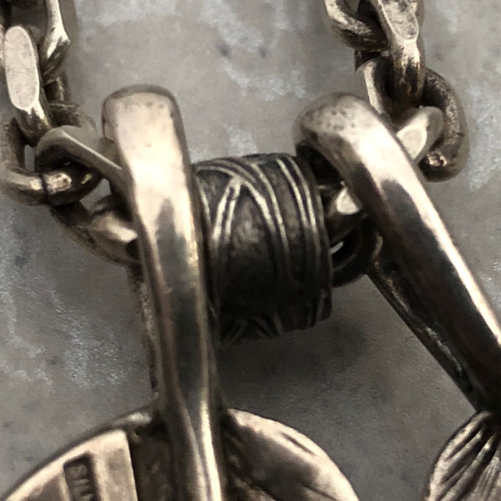 AG FACTORY フェザー 2枚 18K 金 SILVER 925 ネックレス アクセサリー