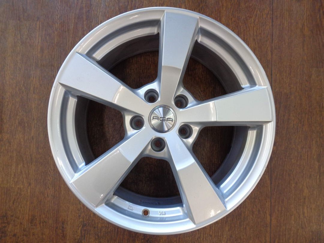 7.5J-17インチ 5H112 +28 TAS AGA NEXTA 外車 中古 アルミ ホイール 4 