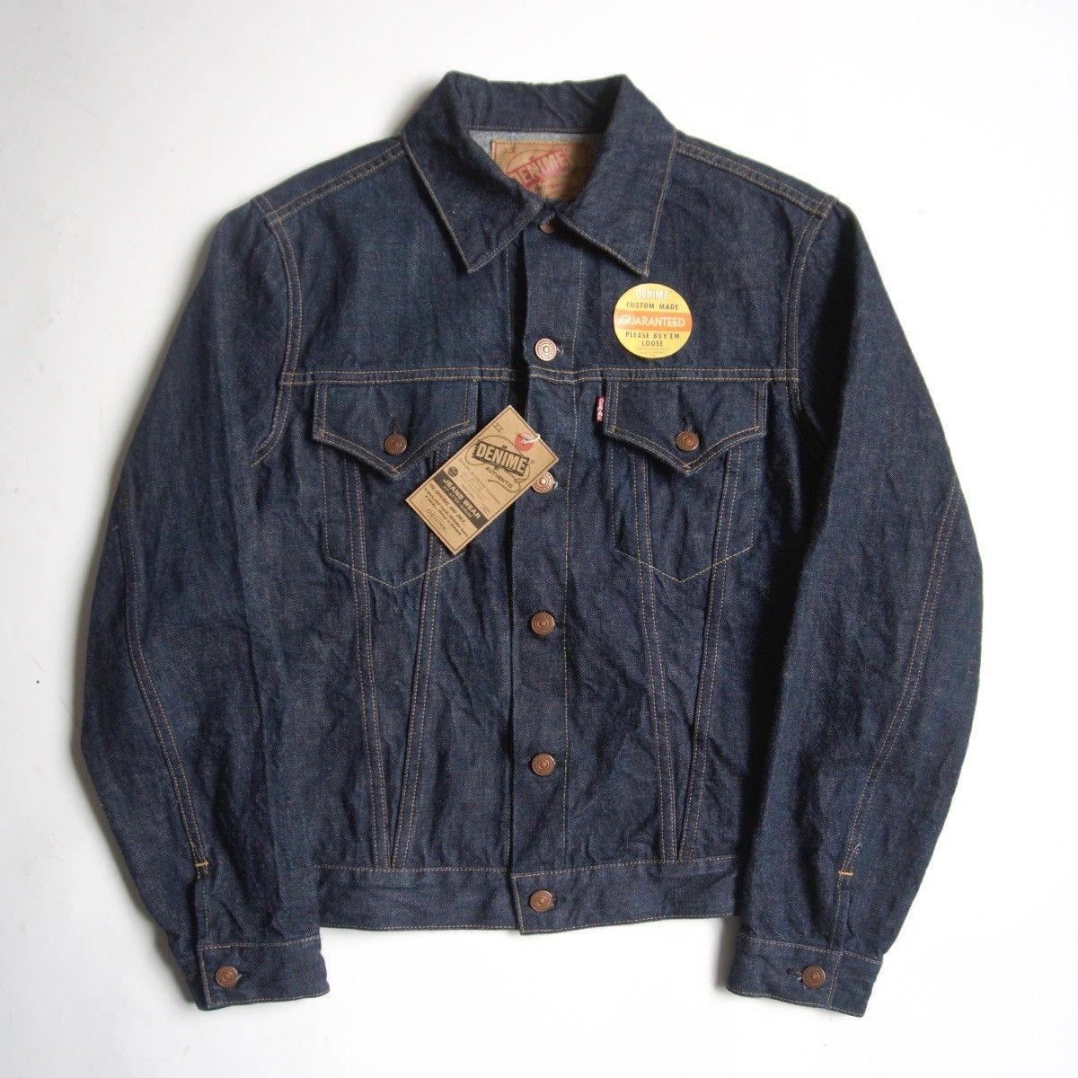 Dead Stock】DENIME 【× WAREHOUSE 3rd type デニムジャケット】 38