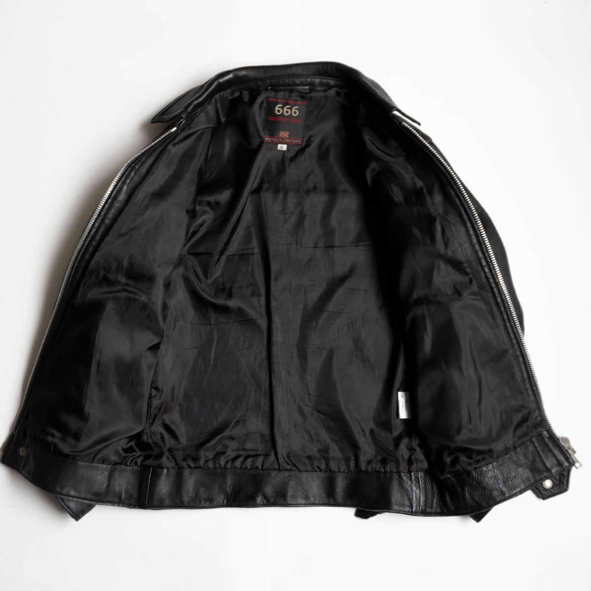 美品】666 triple six【ステアハイド シングルライダースジャケット