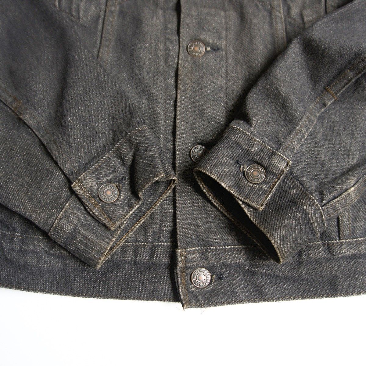 雰囲気抜群/80s】 LEVI'S 【 70506-0259/先染め ブラック デニム