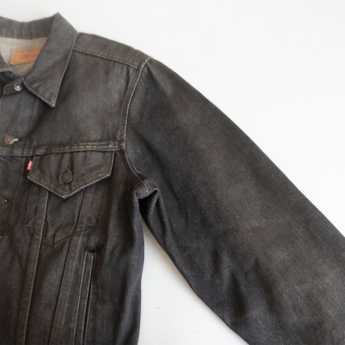 雰囲気抜群/80s】 LEVI'S 【 70506-0259/先染め ブラック デニム