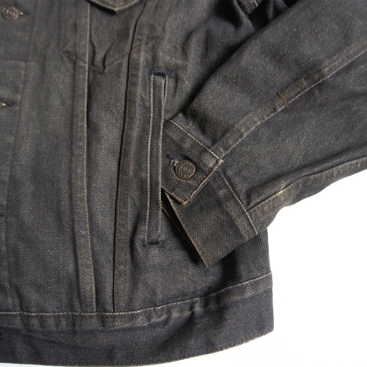 雰囲気抜群/80s】 LEVI'S 【 70506-0259/先染め ブラック デニム