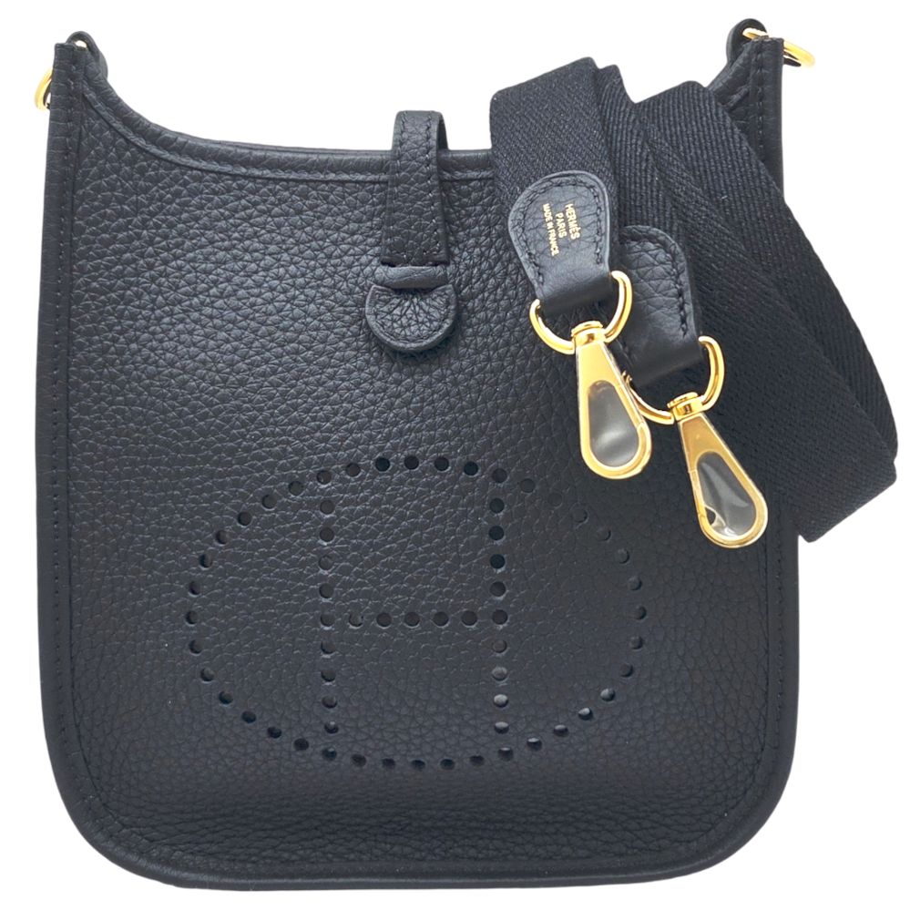 新品】HERMES エルメス エブリンTPM アマゾン トリヨン 黒 ゴールド