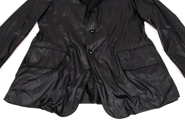 ヨウジヤマモト プールオムリップストップナイロン ラペル切替ジャケット ヨウジヤマモト プールオムYohji Yamamoto POUR HOMME リップストップ