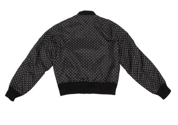 BLACK COMME des GARCONS ドット ブルゾン ブラックコムデギャルソンBLACK COMME des GARCONS ドットプリント