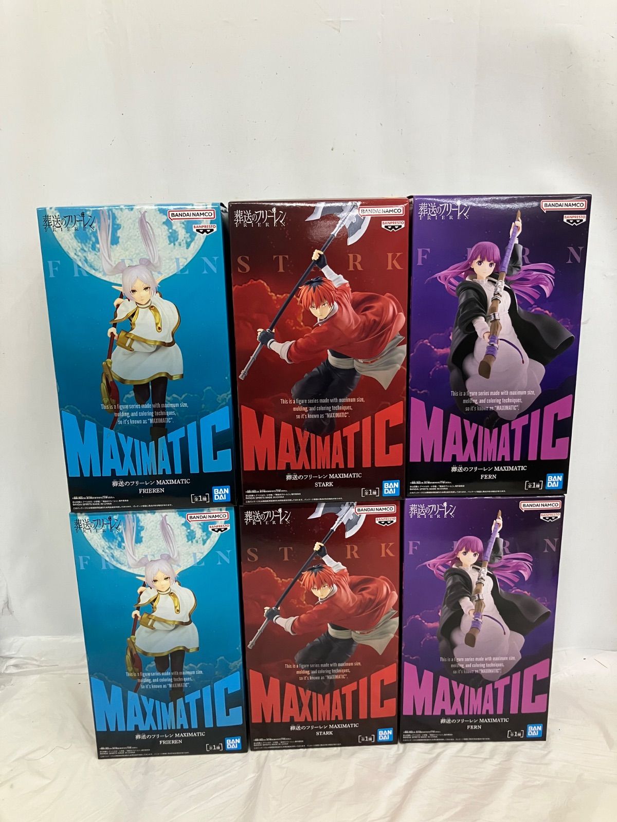 未開封 葬送のフリーレン MAXIMATIC フィギュア 6個 LF2514 f101 葬送
