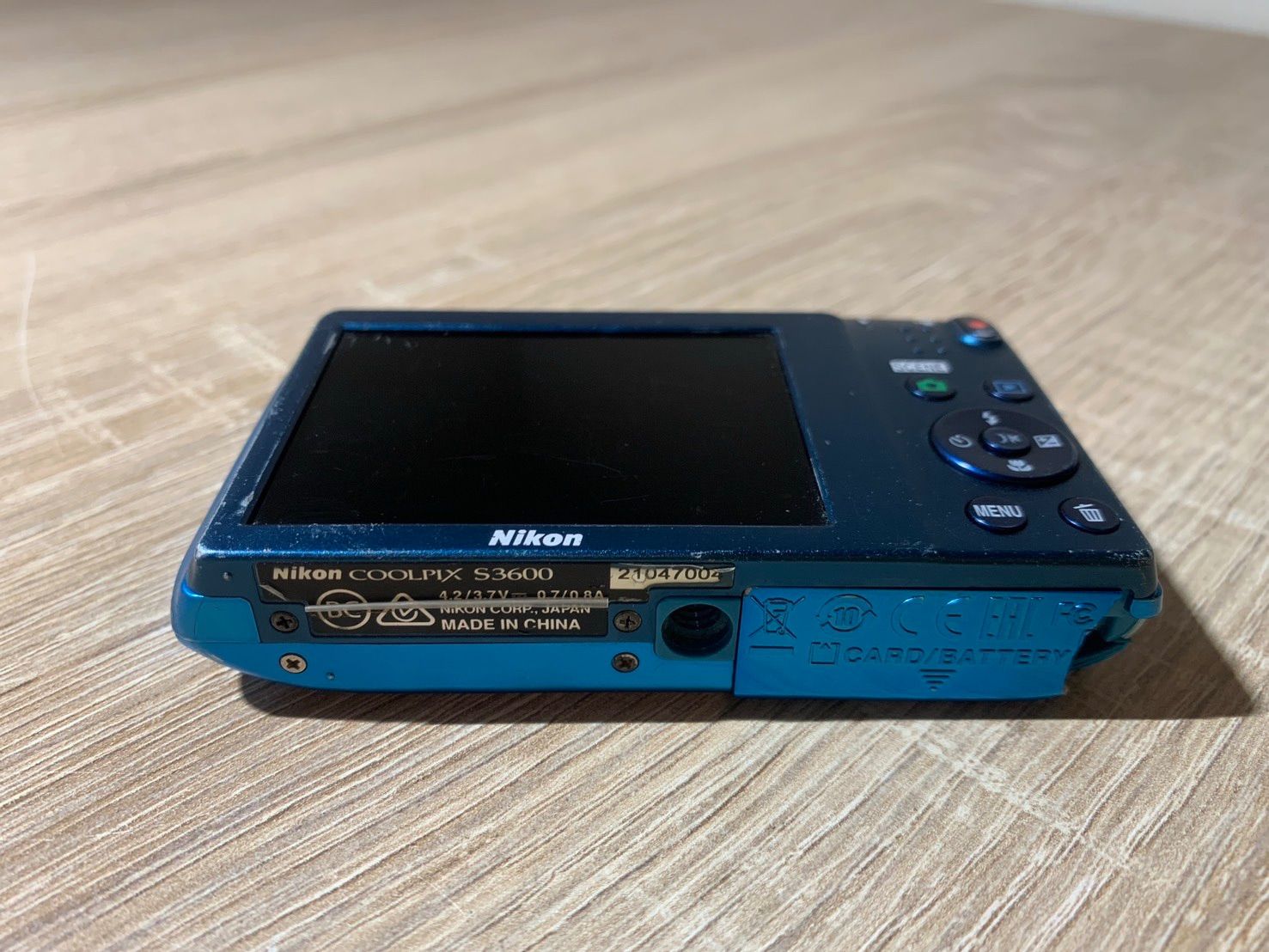 8401 Nikon COOLPIX S3600 コバルトブルー デジカメ - メルカリ