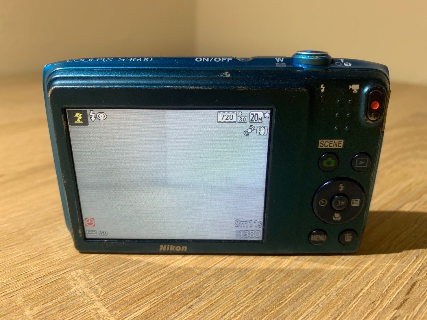 8401 Nikon COOLPIX S3600 コバルトブルー デジカメ - メルカリ