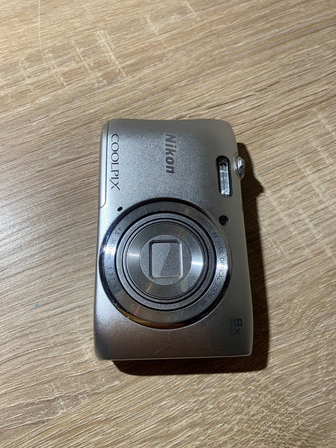 8402 Nikon COOLPIX S3600 シルバー デジカメ - メルカリ
