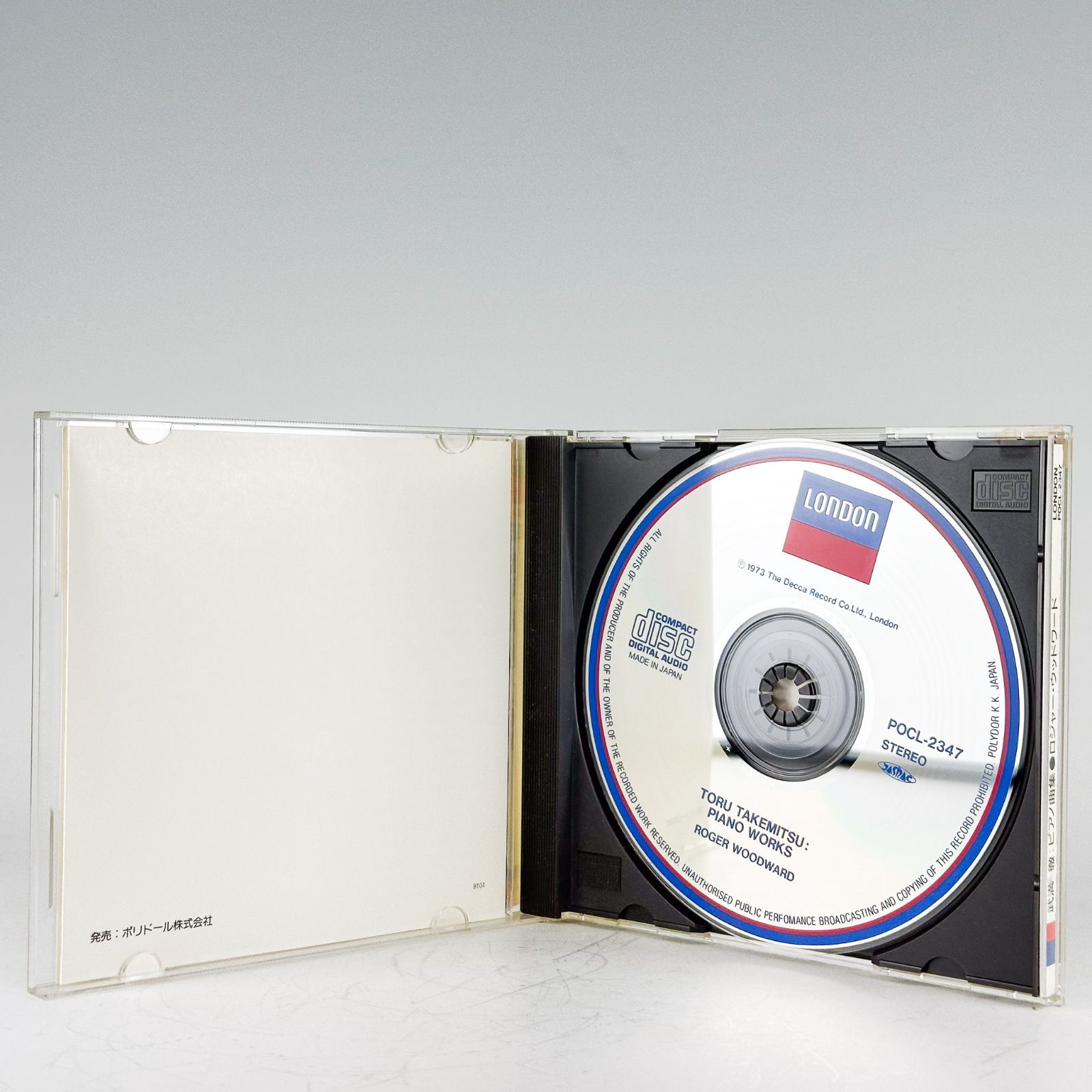 K652 武満徹 ピアノ曲集 ロジャー・ウッドワード CD クラシック 現代