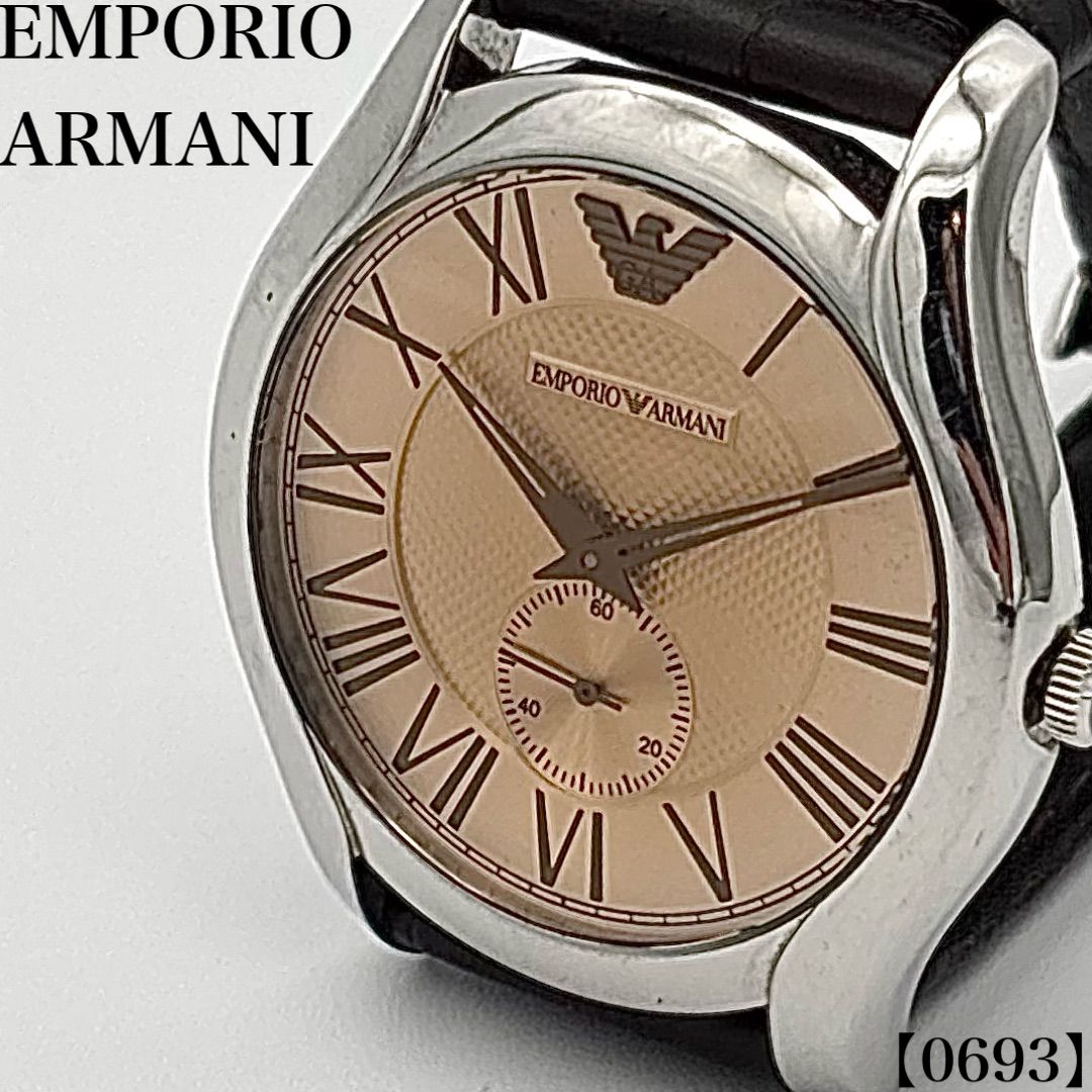 稼働品 Working item エンポリオ アルマーニ EMPORIO ARMANI 腕時計 