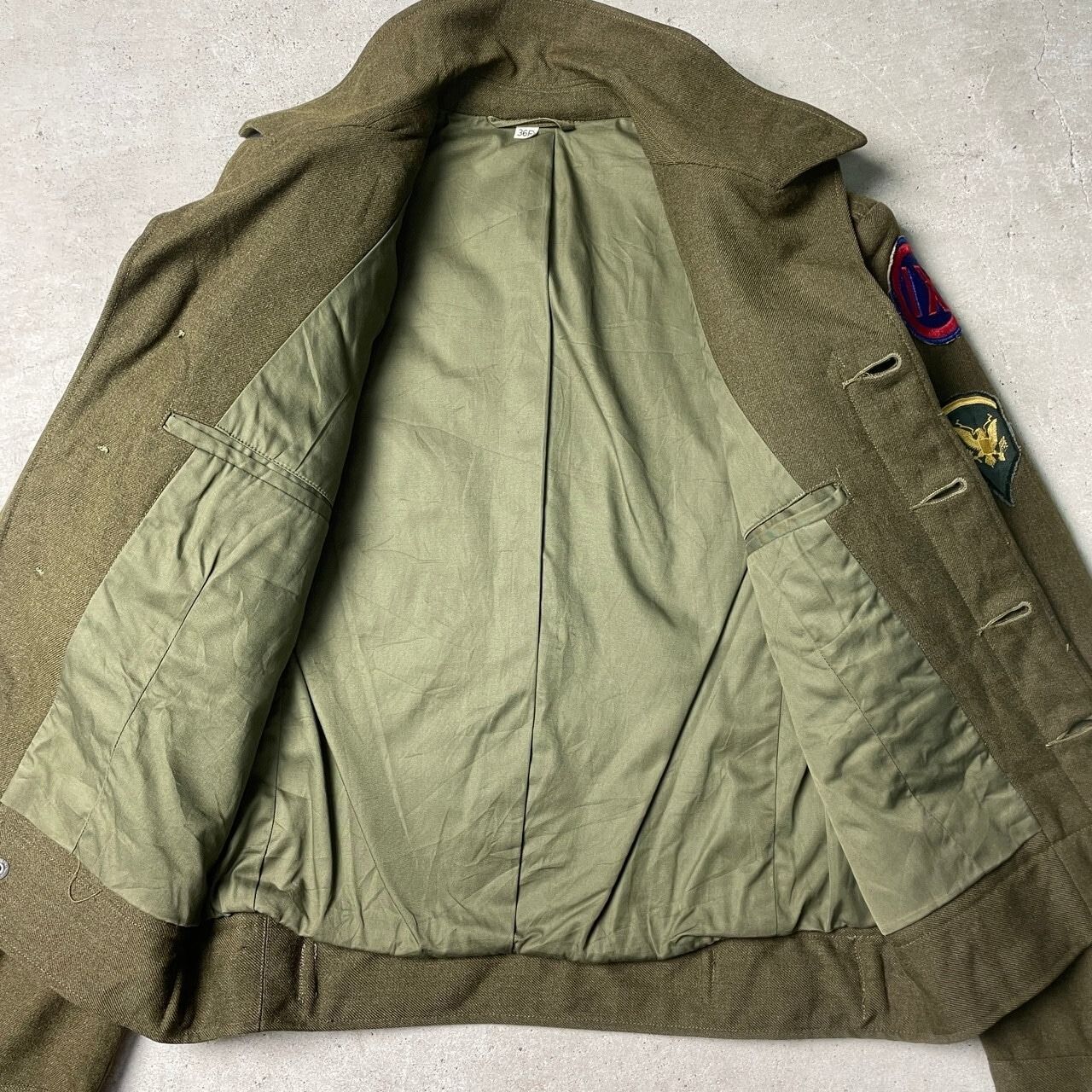 40年代 U.S.ARMY 米軍実品 アイクジャケット フィールドジャケット 