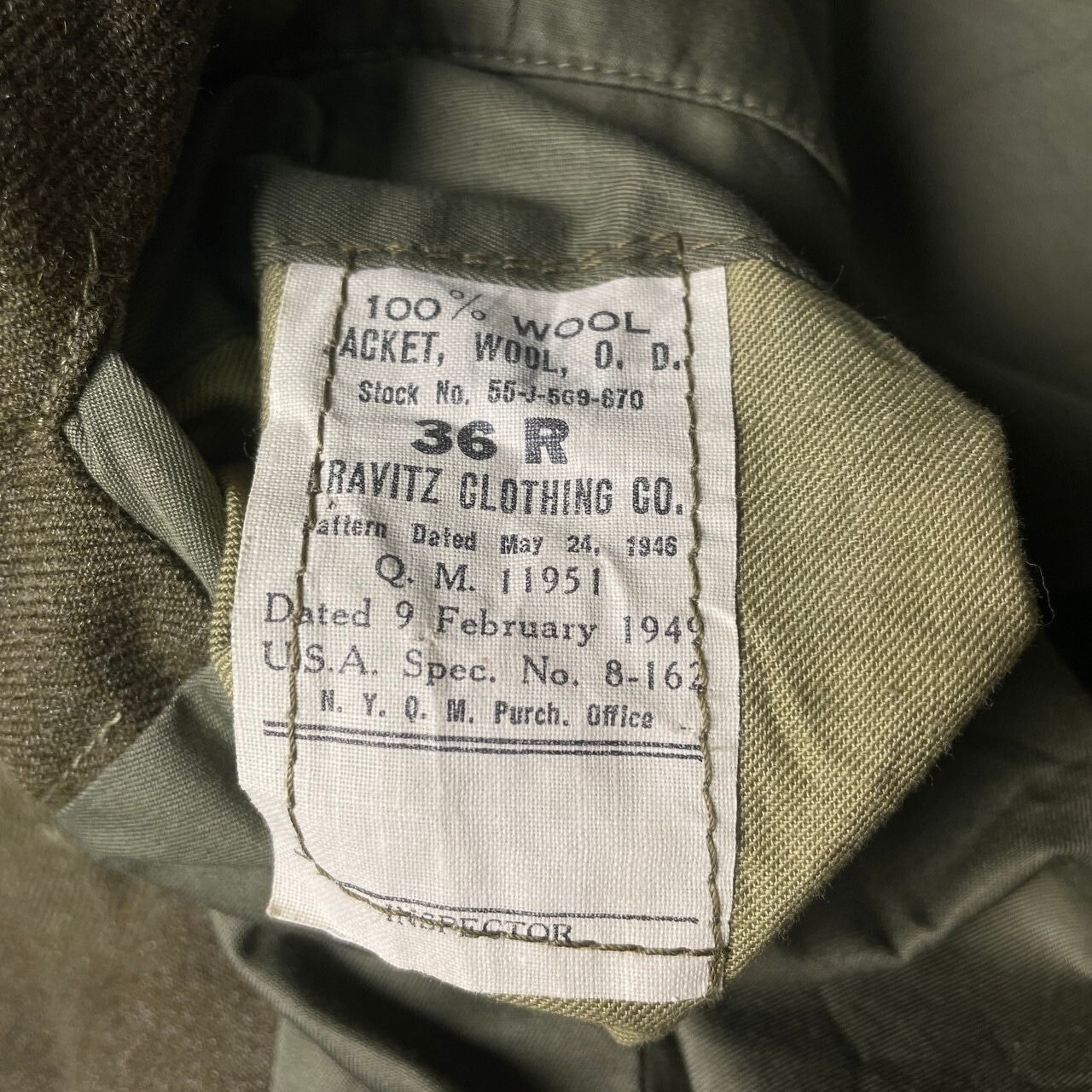 40年代 U.S.ARMY 米軍実品 アイクジャケット フィールドジャケット 