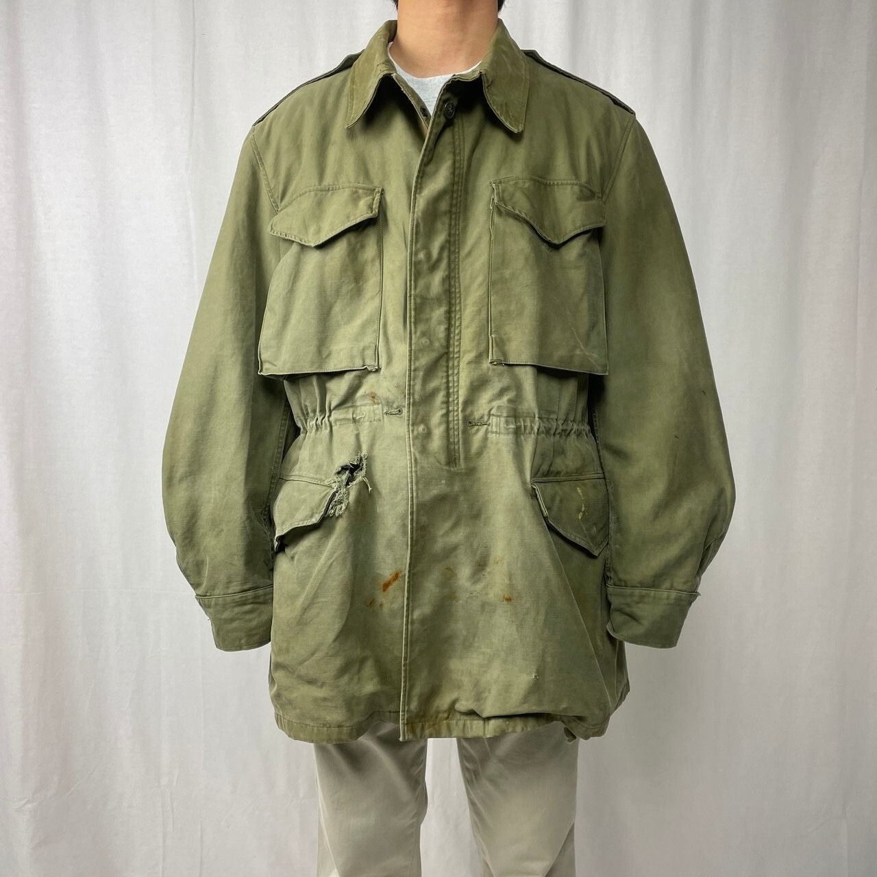50年代 U.S.ARMY 米軍実品 M-51 ミリタリー フィールドジャケット 