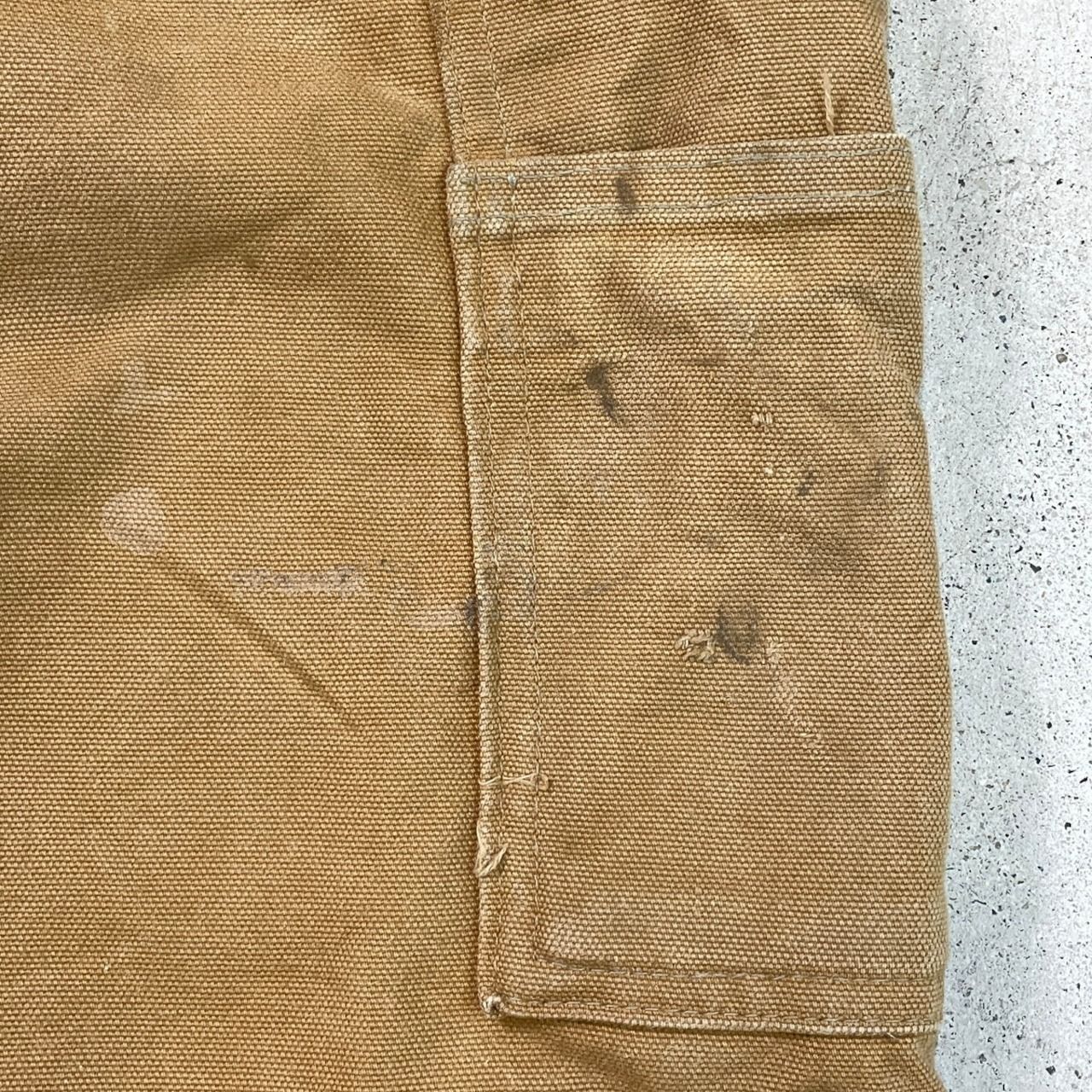 80-90年代 Carhartt カーハート ダック地 ダブルニー オーバーオール