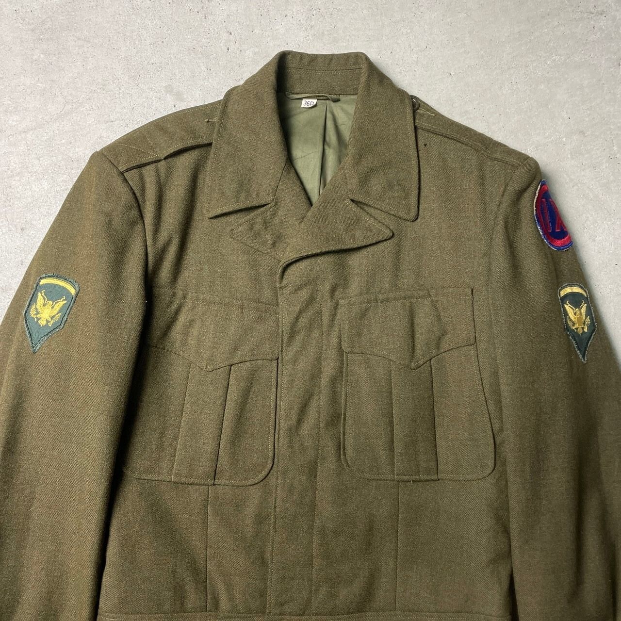 40年代 U.S.ARMY 米軍実品 アイクジャケット フィールドジャケット 