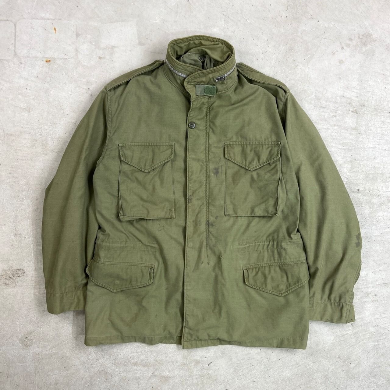 60~70年代 U.S.ARMY 米軍実品 M-65 2nd フィールドジャケット メンズL 