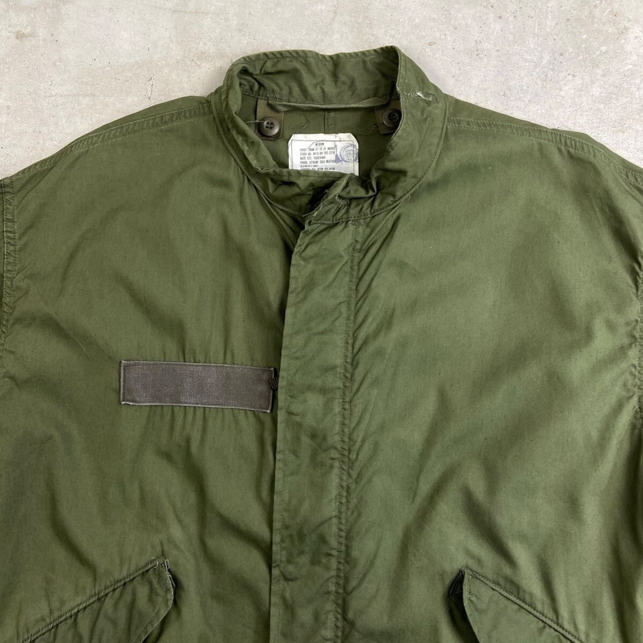 83年納品 U.S.ARMY 米軍実品 M-65 フィールドパーカー フィッシュ