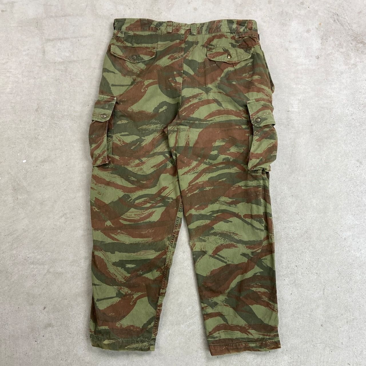 50年代 フランス軍 リザードカモ M-47 TAP47/56 パラトルーパーパンツ 