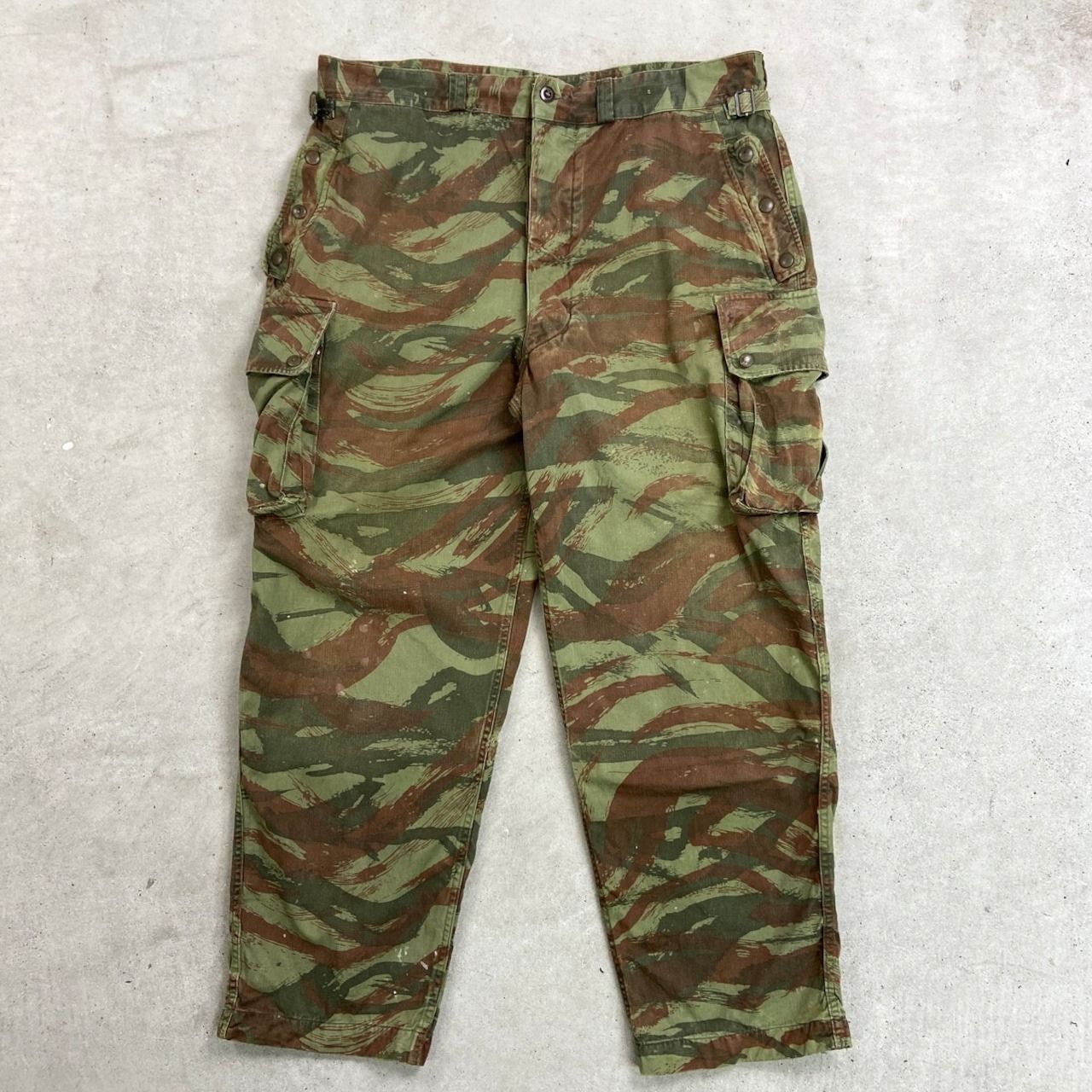 50年代 フランス軍 リザードカモ M-47 TAP47/56 パラトルーパーパンツ 