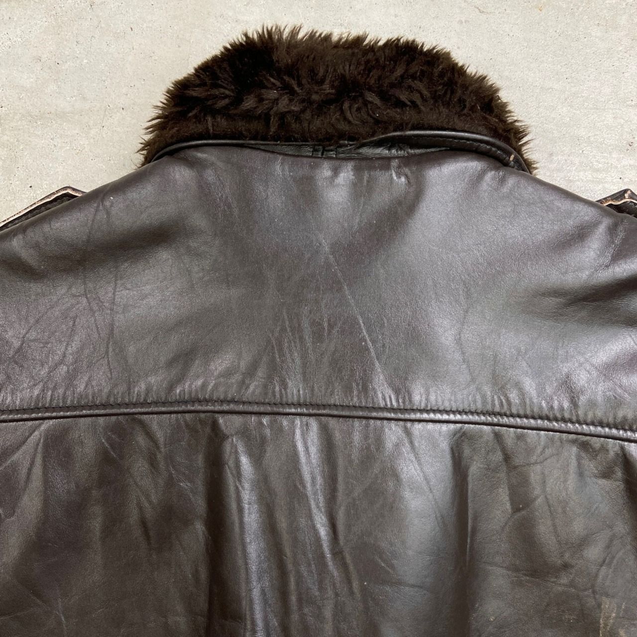 80年代 USA製 Schott ショット G-1タイプ レザーフライトジャケット