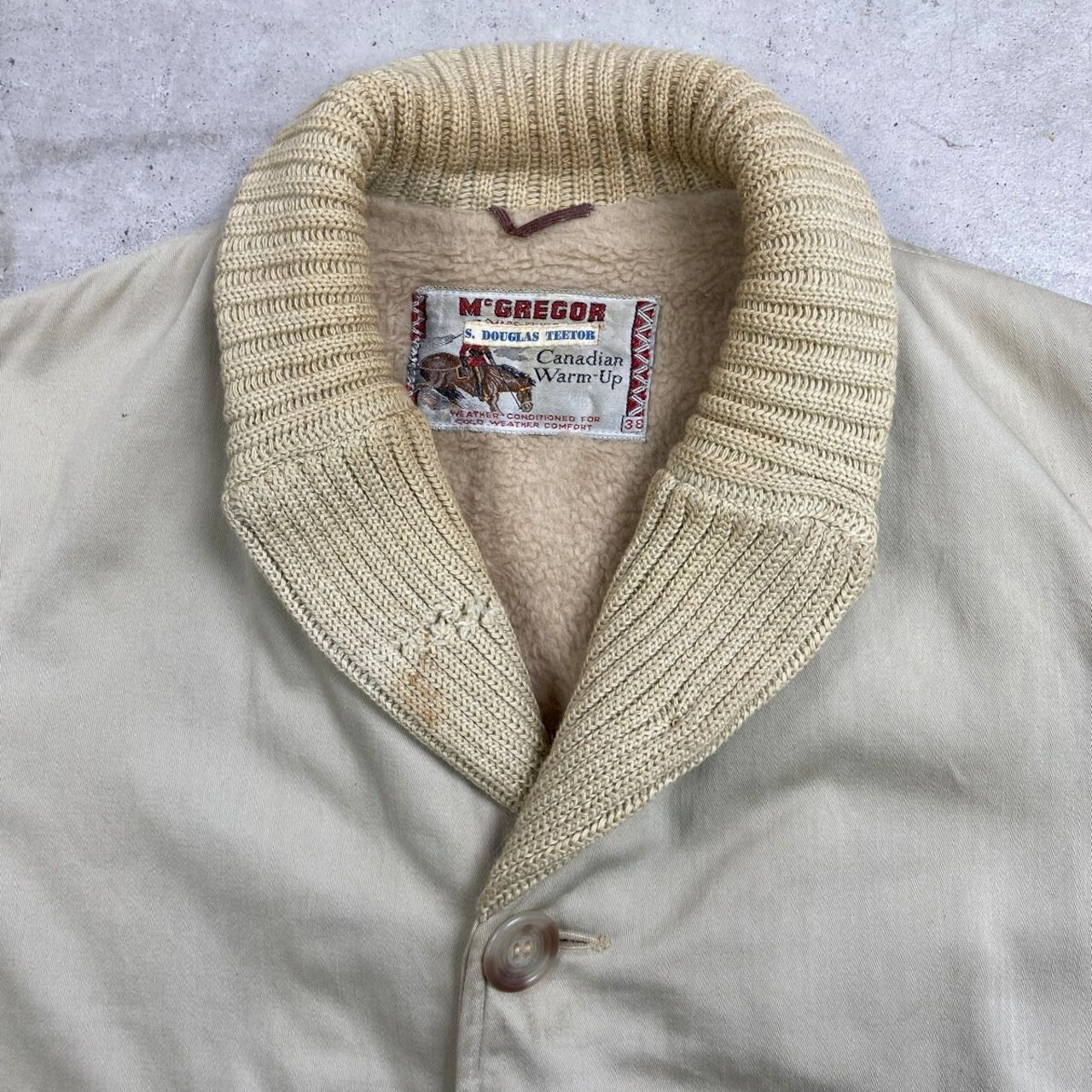 60年代 McGREGOR マクレガー Canadian Warm-up ファラオジャケット 