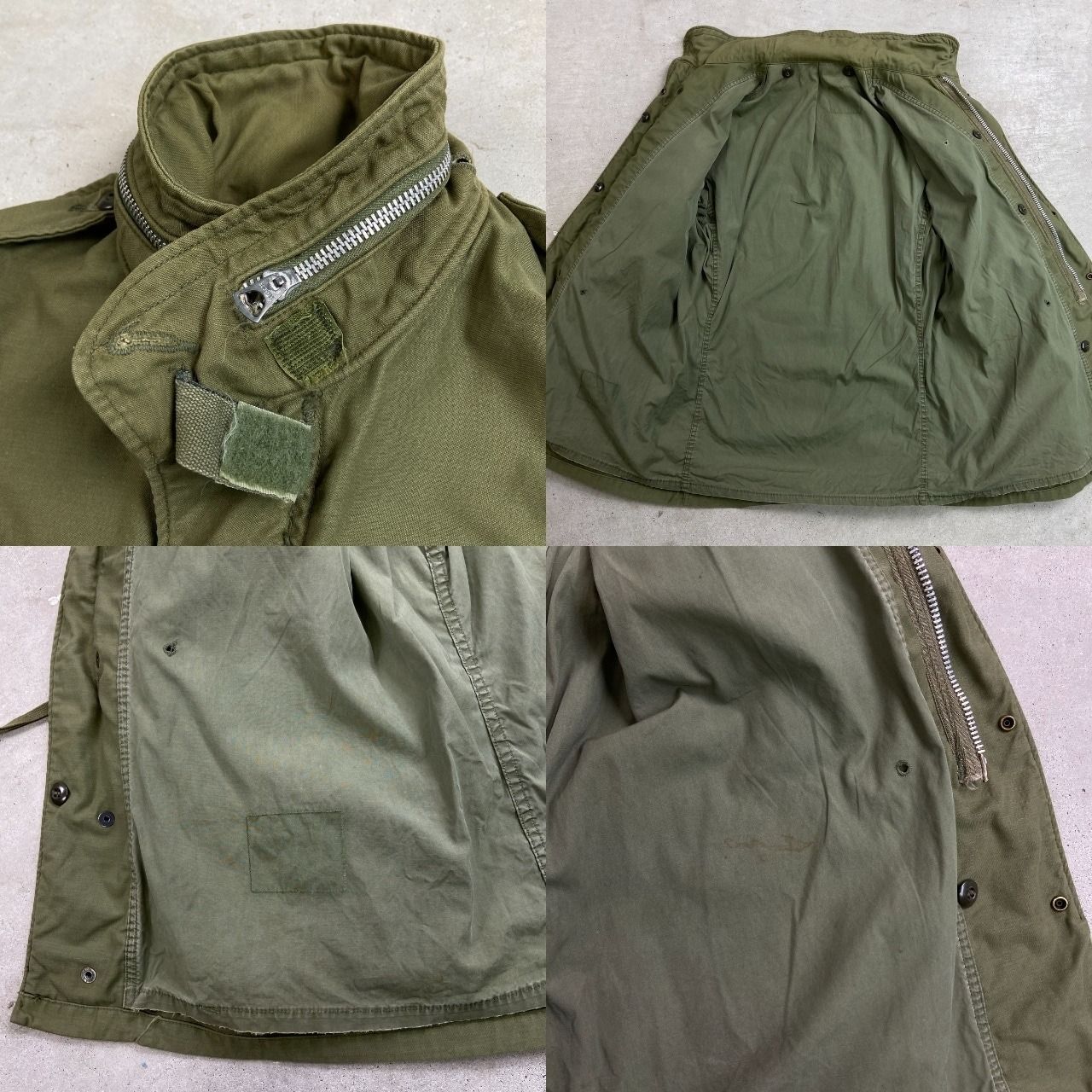 古着 米軍実品 M-65 ミリタリー フィールドジャケット USA製 メンズM 