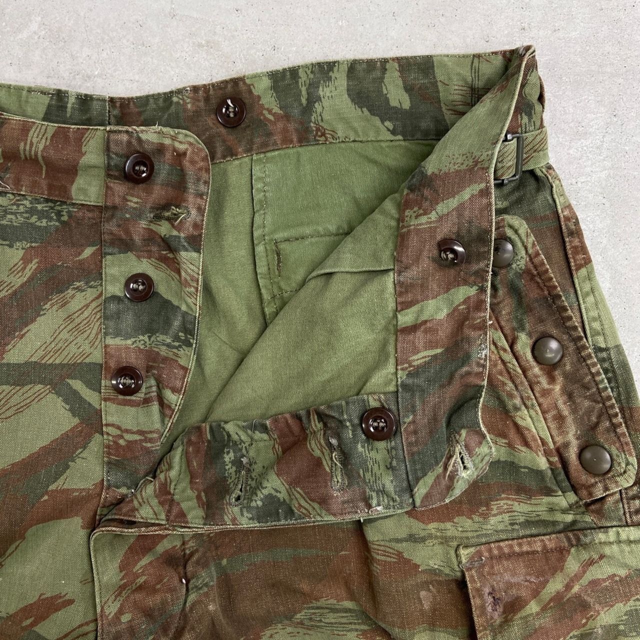 50年代 フランス軍 リザードカモ M-47 TAP47/56 パラトルーパーパンツ