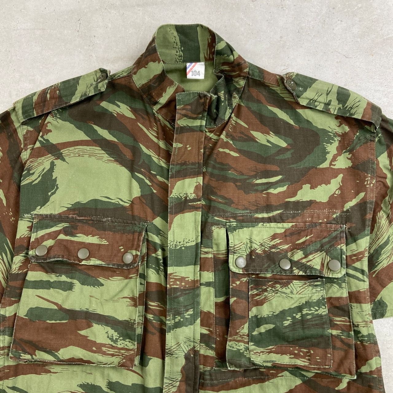 80年代 民間品 フランス軍 リザードカモ M-47 TAP47/56タイプ パラ