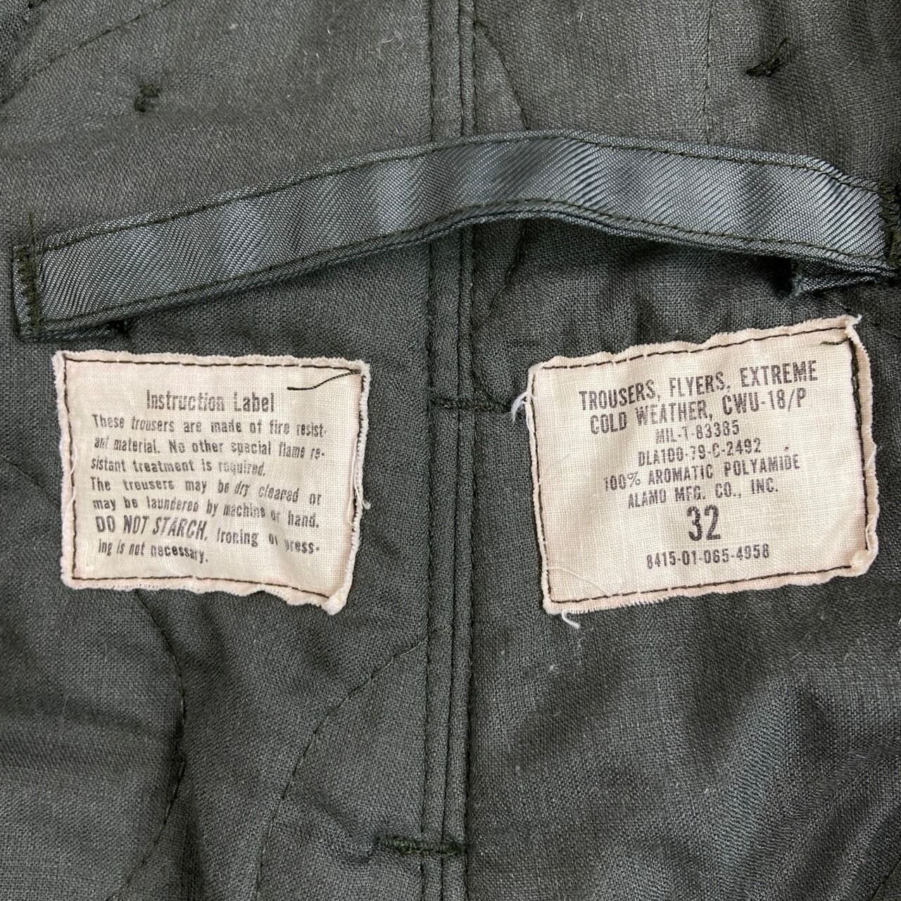 79年納品 U.S.AIR FORCE 米軍実品 CWU-18/P フライトパンツ メンズW32