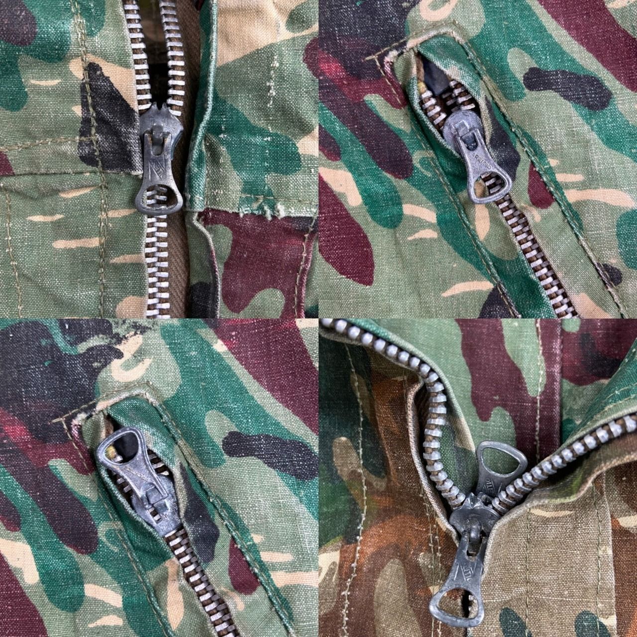 迷彩 アメーバ カモ 希少 パラシュート柄 韓国軍 実用 バクテリア