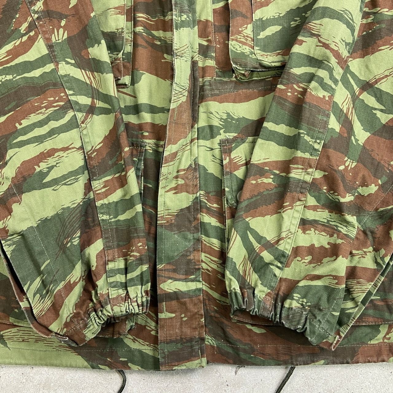 80年代 民間品 フランス軍 リザードカモ M-47 TAP47/56タイプ パラ