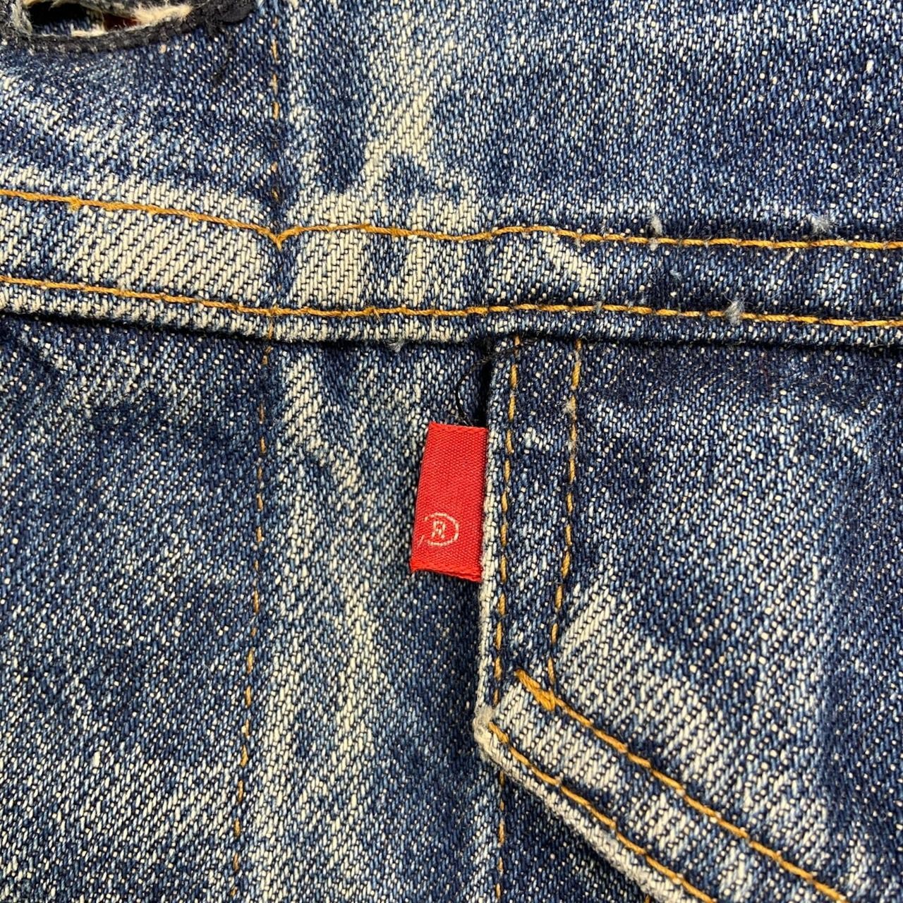 70年代 USA製 ブランクタブ Levi's リーバイス 70505 4th デニム 70年代 USA製 ブランクタブ Levi's リーバイス 70505 4th デニム