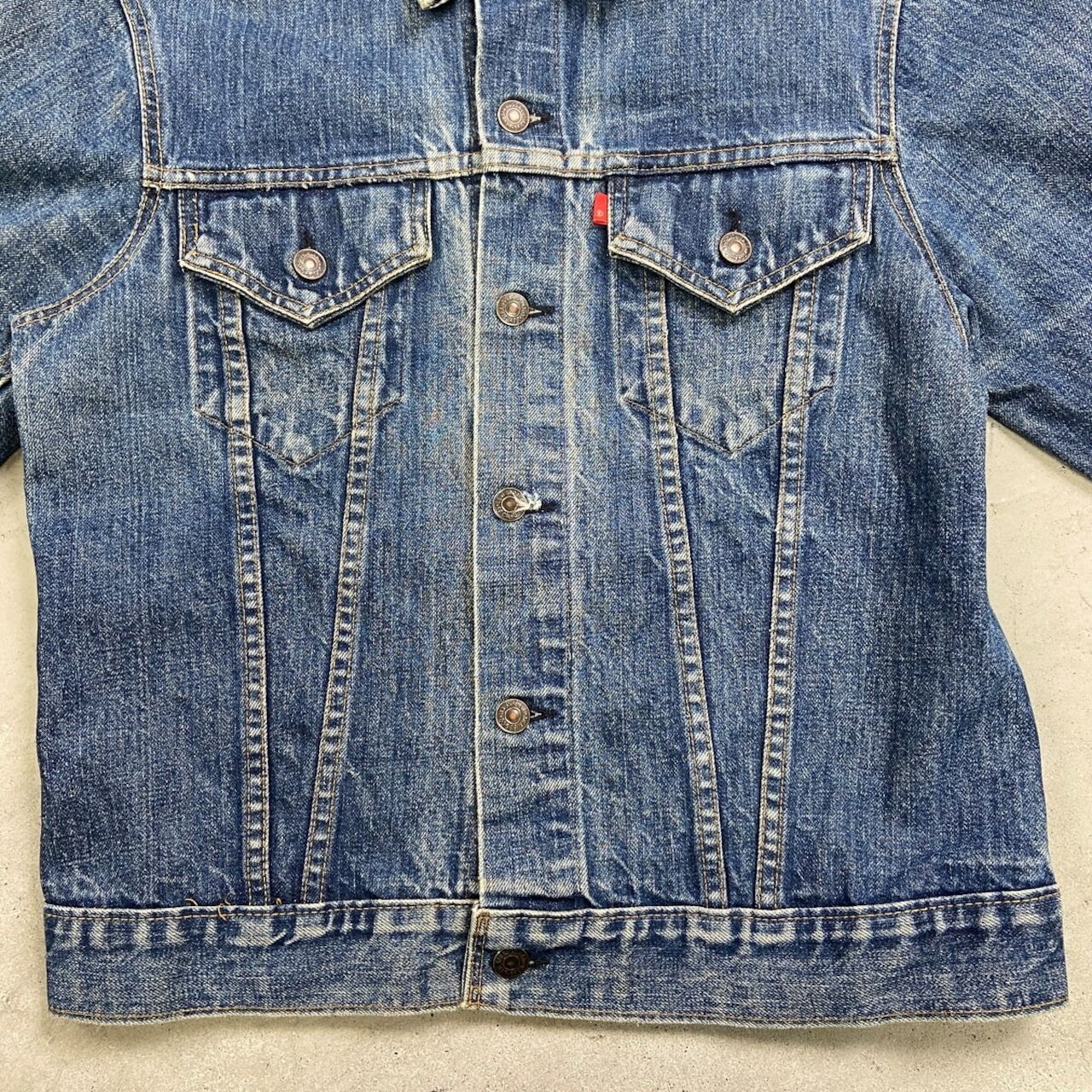 70年代 USA製 ブランクタブ Levi's リーバイス 70505 4th デニム