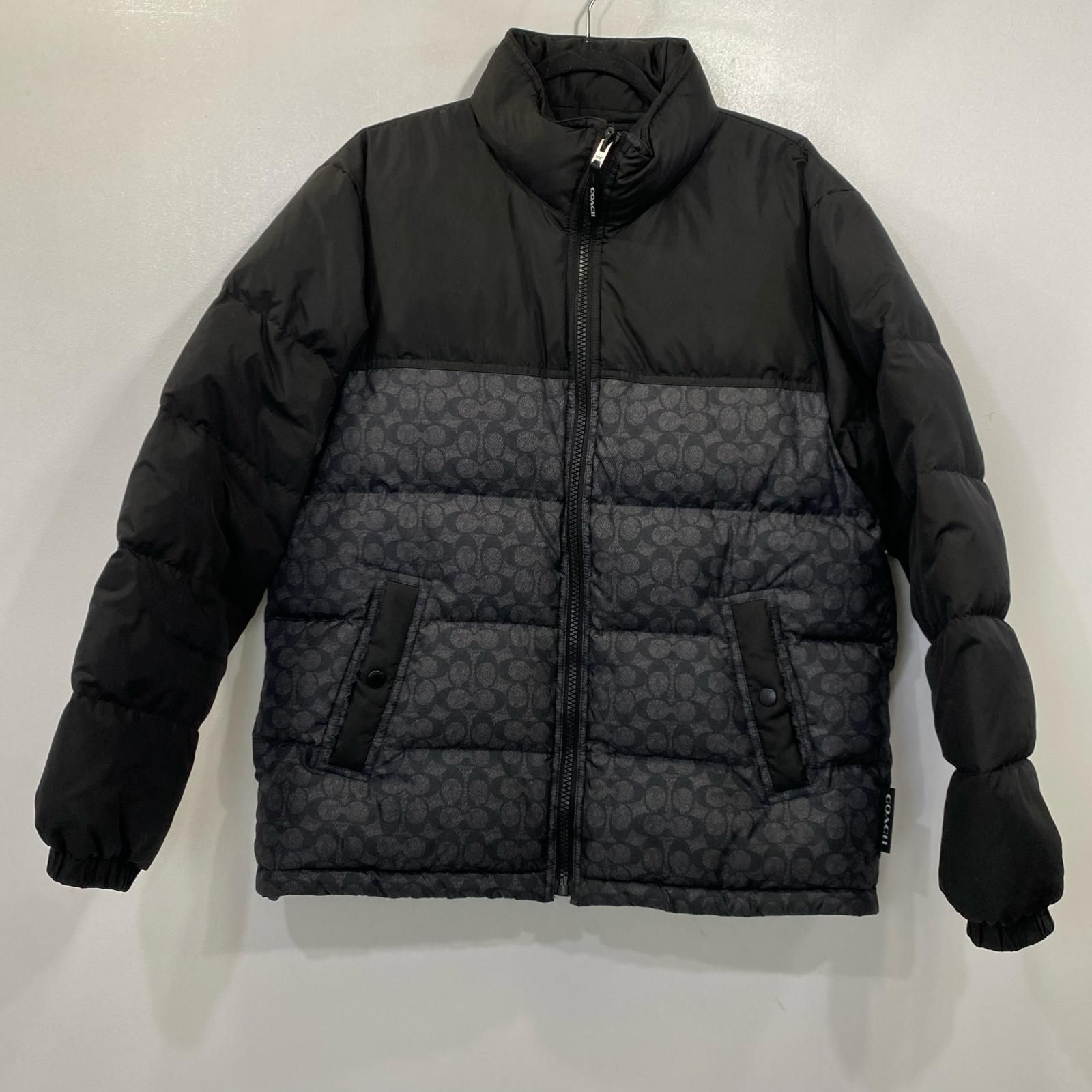 姫路東店】 中古 COACH | コーチ ダウンジャケット CU798 シグネチャー 