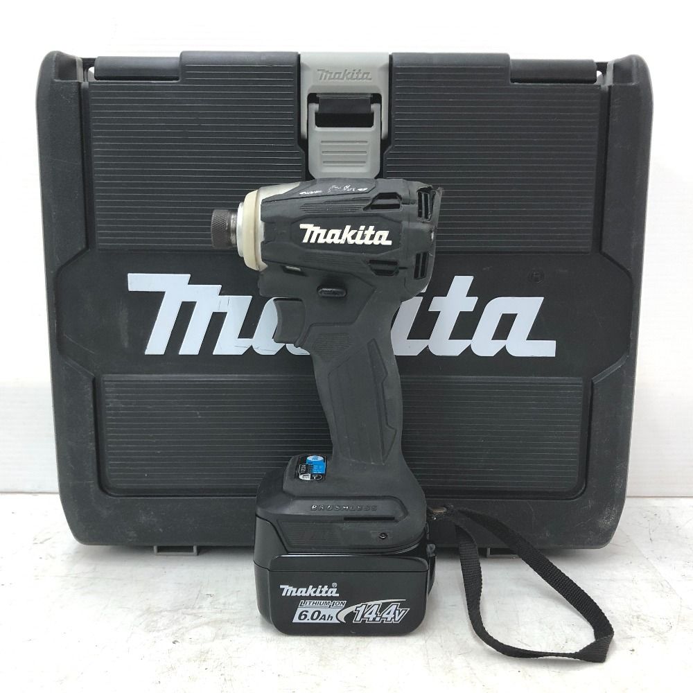 中古品 ☆ マキタ 14.4V充電式インパクトドライバ TD138DRFX フル 