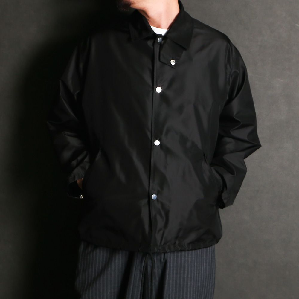 MARKAWARE/マーカウェア】COACH JACKET III - BLACK / シルクタフタ 