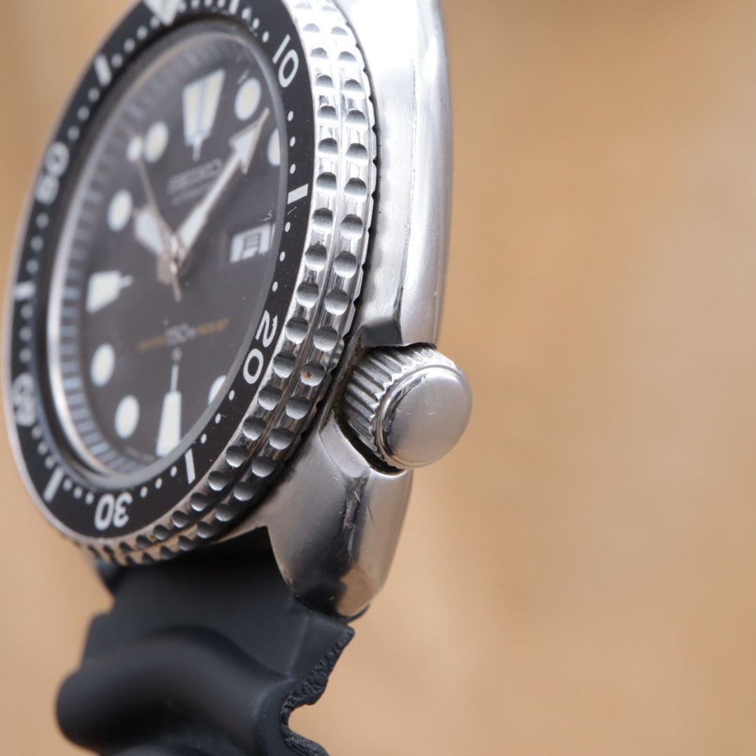  SEIKO 3rd DIVER 150m AUTOMATIC 6306-7001 セイコー サードダイバー 純正 ラバー ヴィンテージ 1978年製 点検済 ６ヶ月保証 CH236 自動巻き時計 腕時計(アナログ)