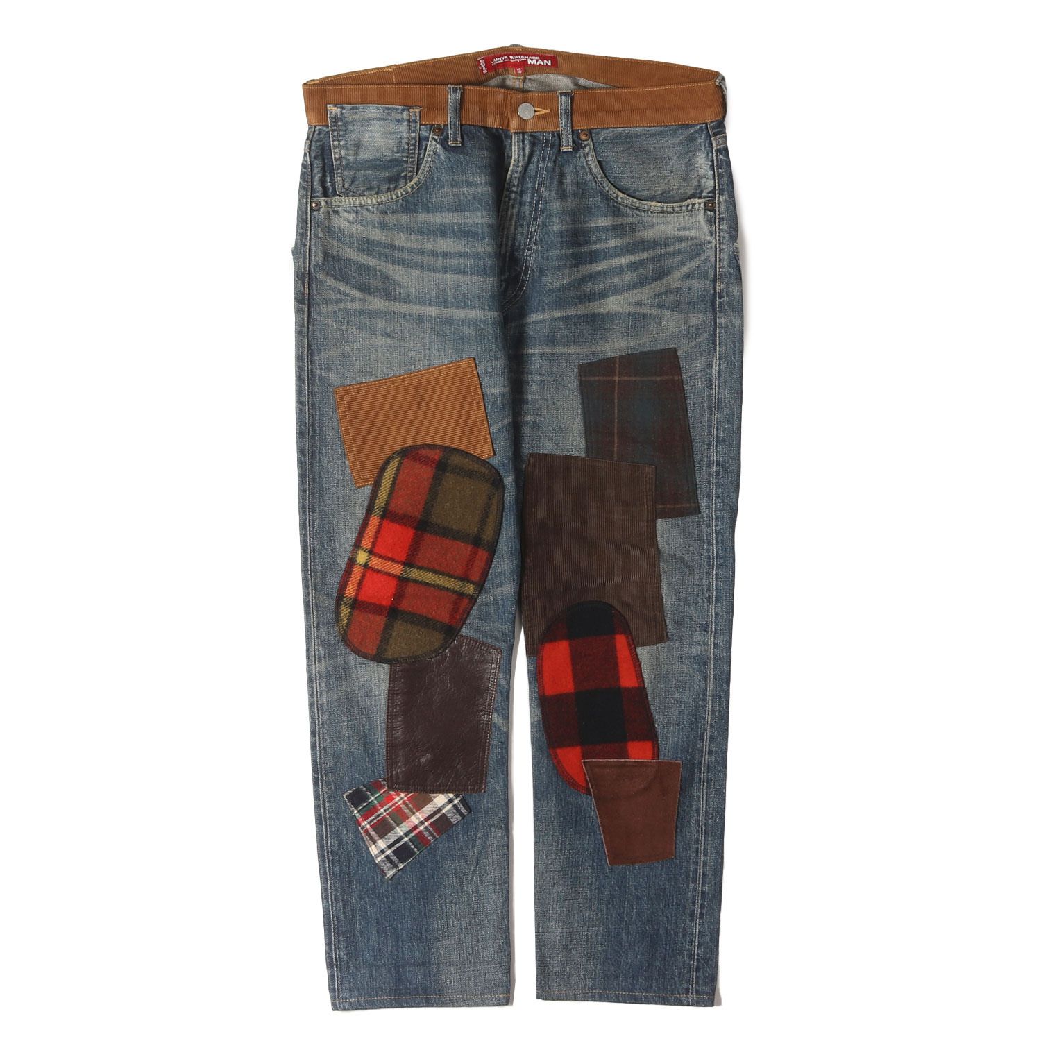 JUNYA WATANABE MAN COMME des GARCONS パンツ インディゴ XS | Levis