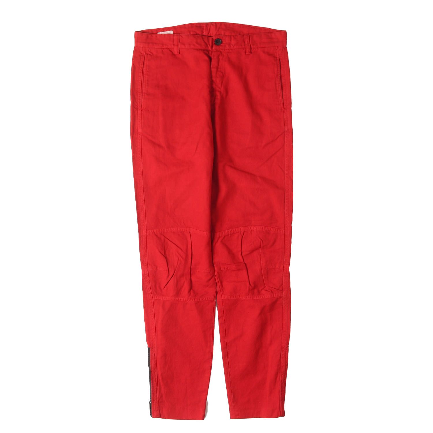 ドリスヴァンノッテン パンツ DRIES VAN NOTEN ドリスヴァンノッテン パンツ レッド サイズ:48 | 裾