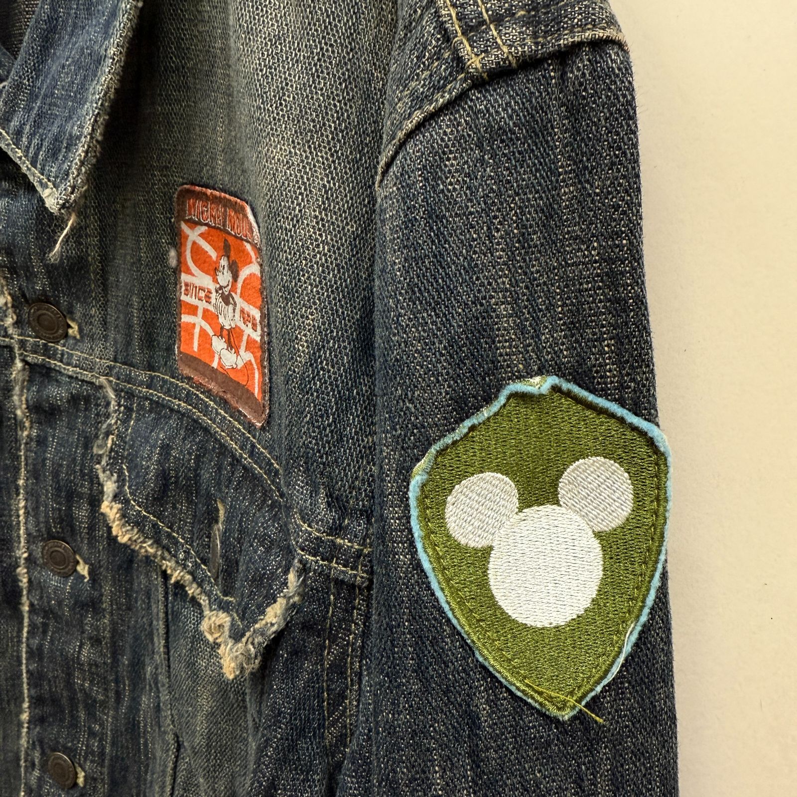 △▽△0238 Disney ディズニー ミッキーマウス デニムジャケット G 