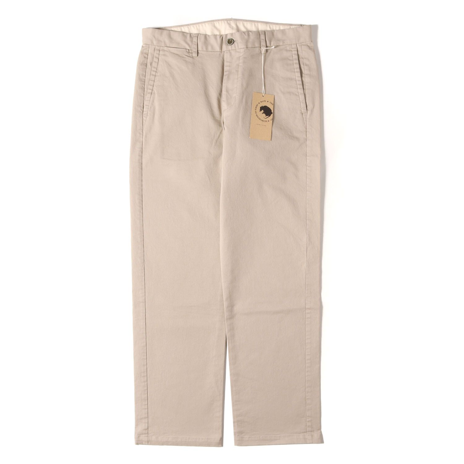 新品】RATS ラッツ パンツ ベージュ サイズ:M | 24SS ストレッチツイル
