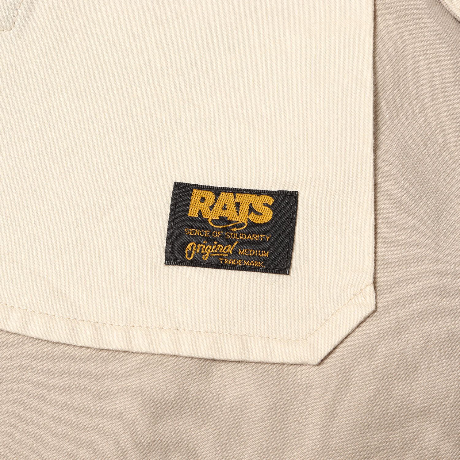 新品】RATS ラッツ パンツ ベージュ サイズ:M | 24SS ストレッチツイル